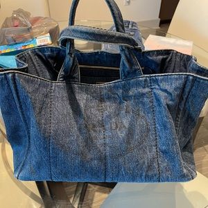PRADA Canapa tote
